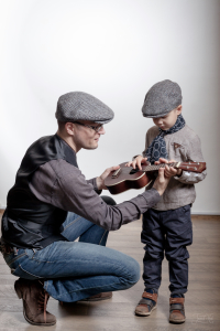 Отец и сын в кепках Hanna Hats