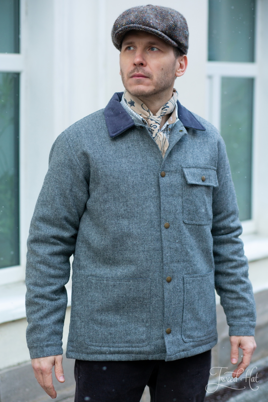 Vetement tweed homme sale