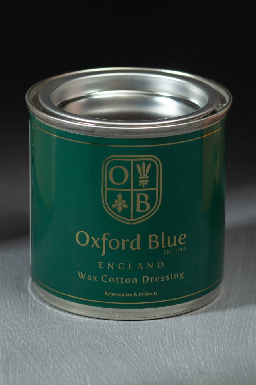oxford blue wax cotton dressing Oxford Blue Wax For Rewax Jackets Trousers all Cotton Fabric 200 gram Tin