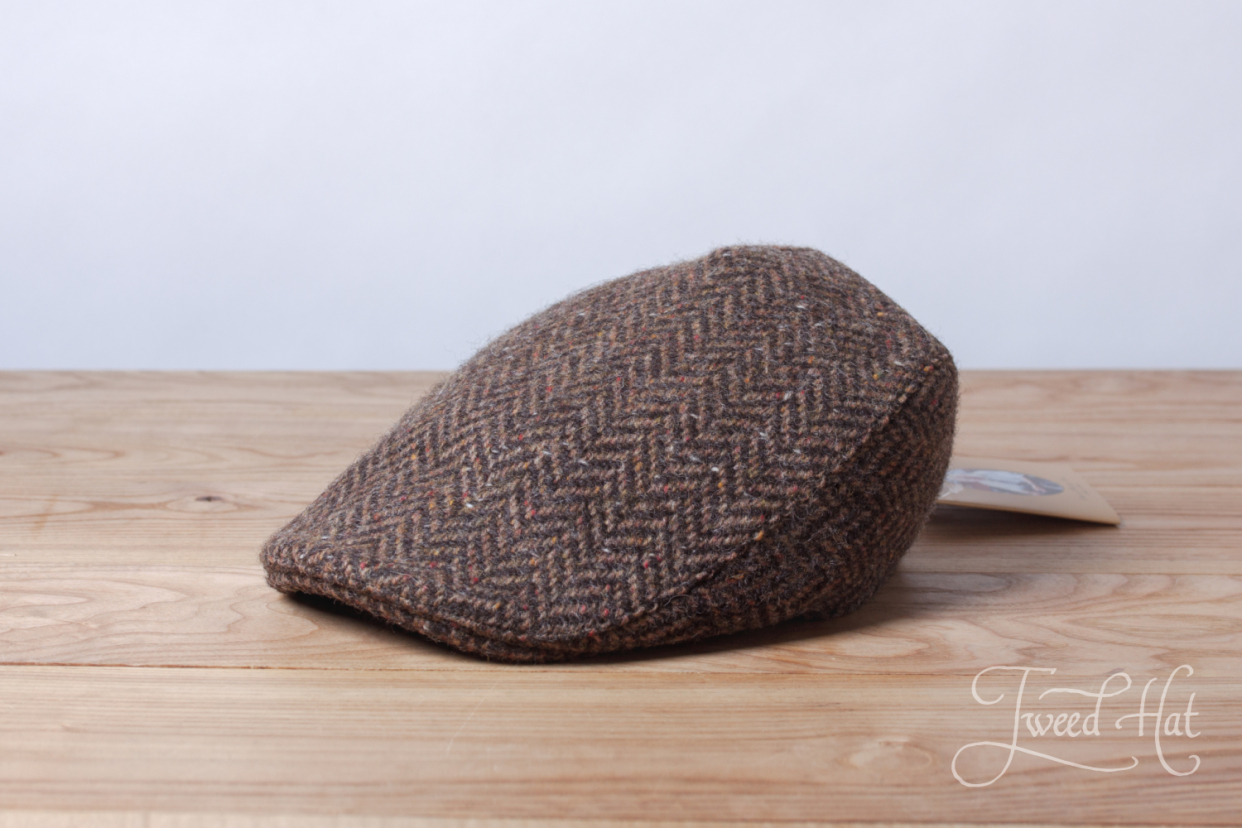 Tweedhat. Harris Tweed Touring cap by Hanna hats.