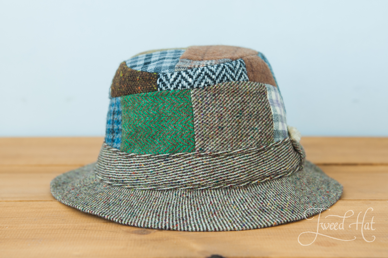 tweed walking hat