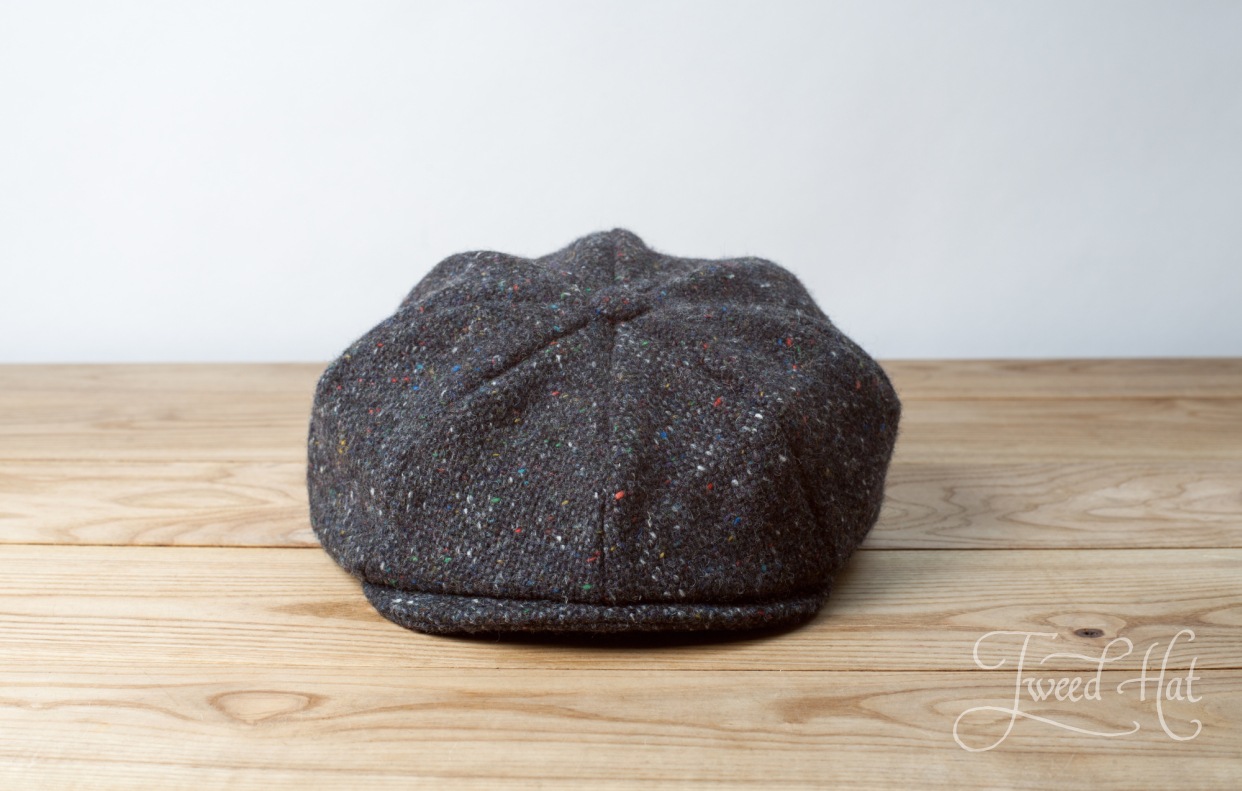 newsboy hat tweed