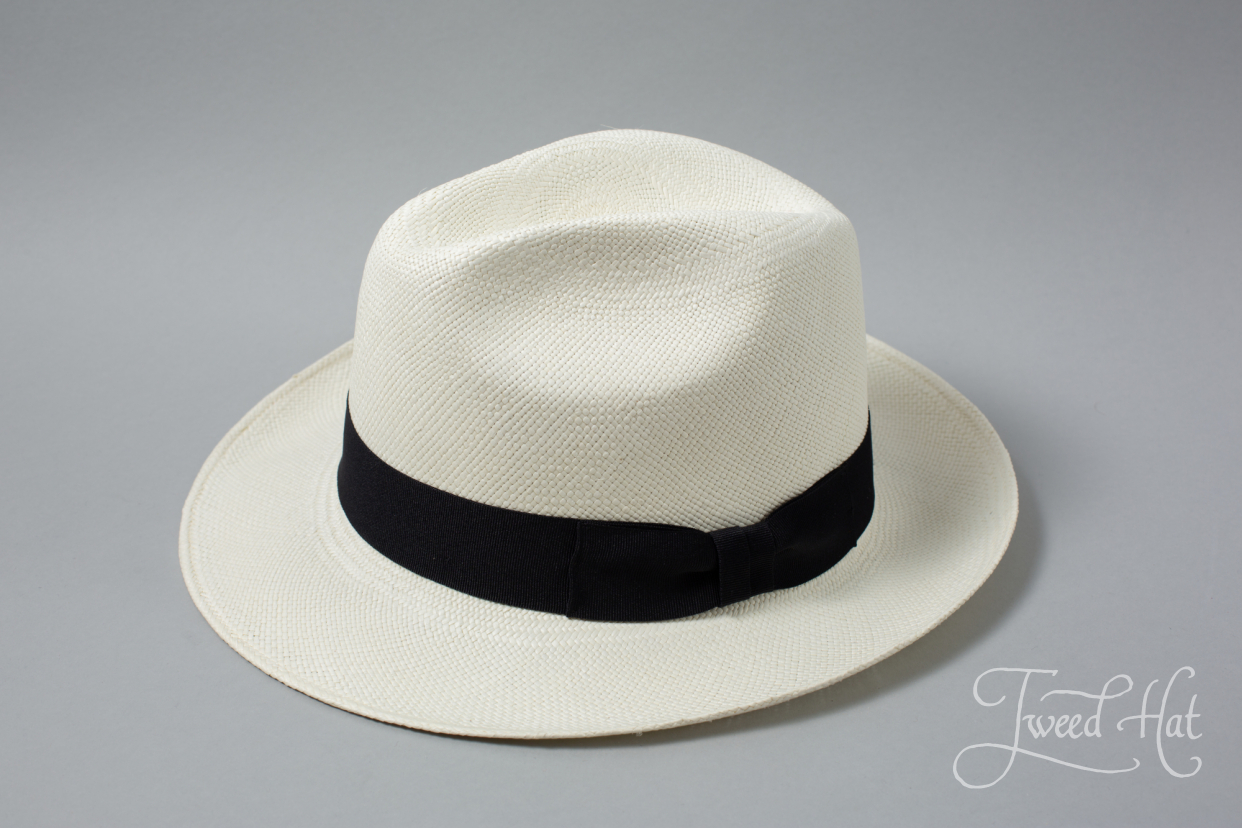 white fedora