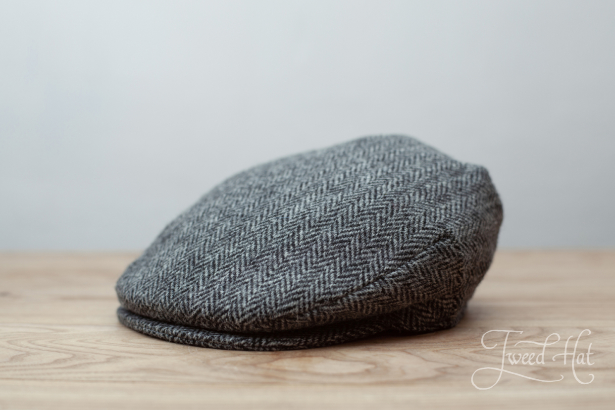 vintage harris tweed flat cap
