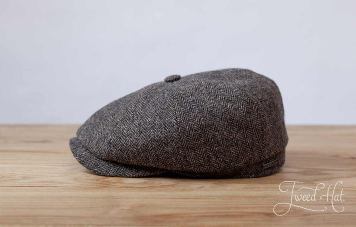 grey wool cap