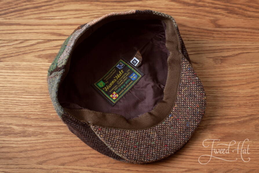 VTG Hanna Hats Hat Cloche Fitted Unisex SZ S Brown Wool Tweed Donegal Ireland‎ VTG Hanna Hats Hat Cloche Fitted Unisex SZ S Brown Wool  main image 4