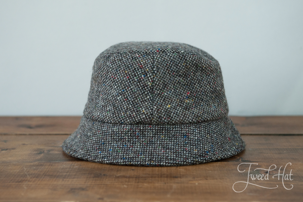 grey cloche hat