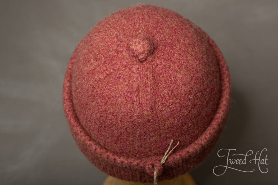 Tobacco-cherry Monmouth Cap by Ye Olde Cappe
