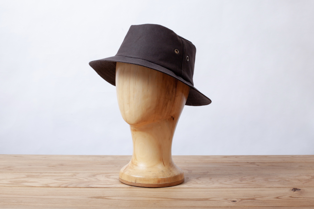 waxed cotton boonie hat