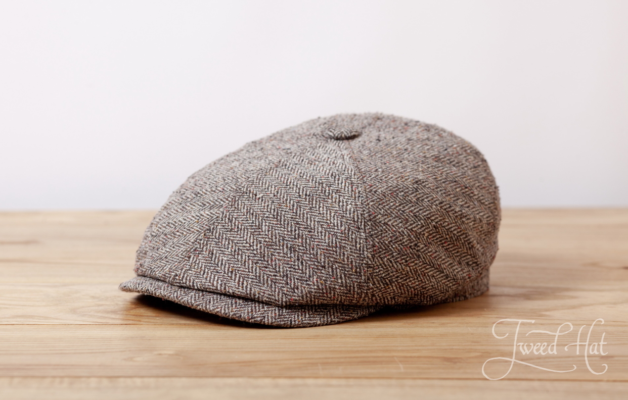 six panel flat cap