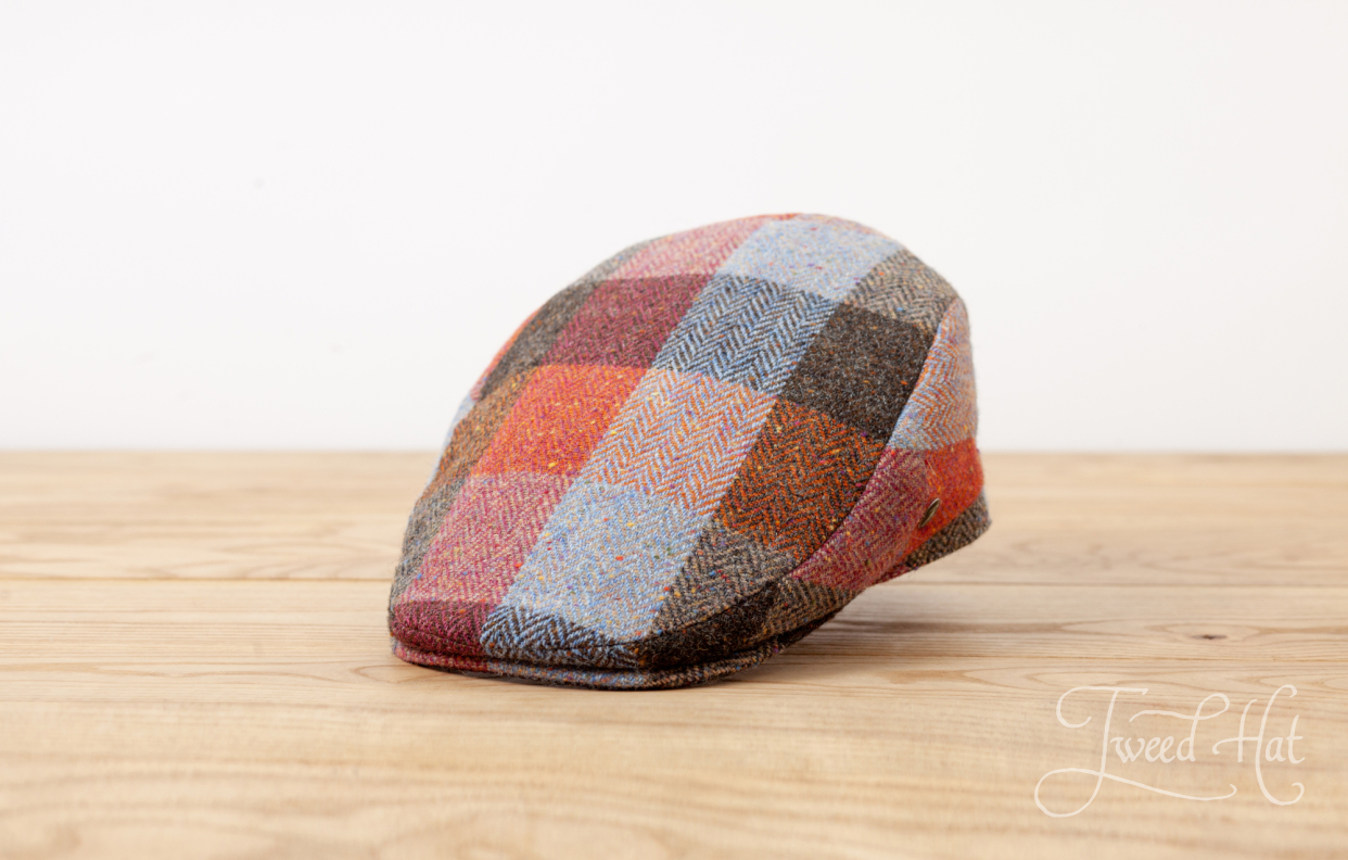 plaid flat cap