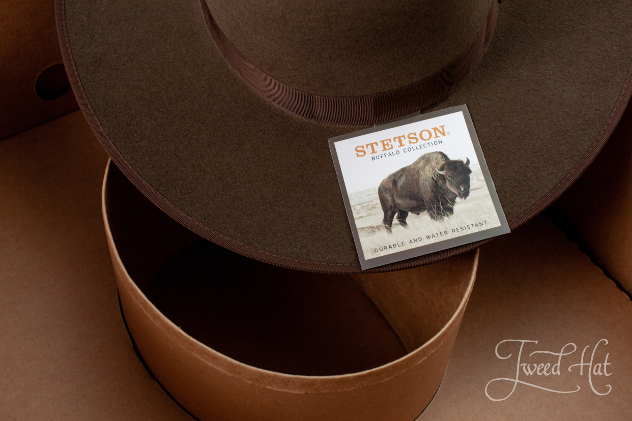 stetson american buffalo collection hat