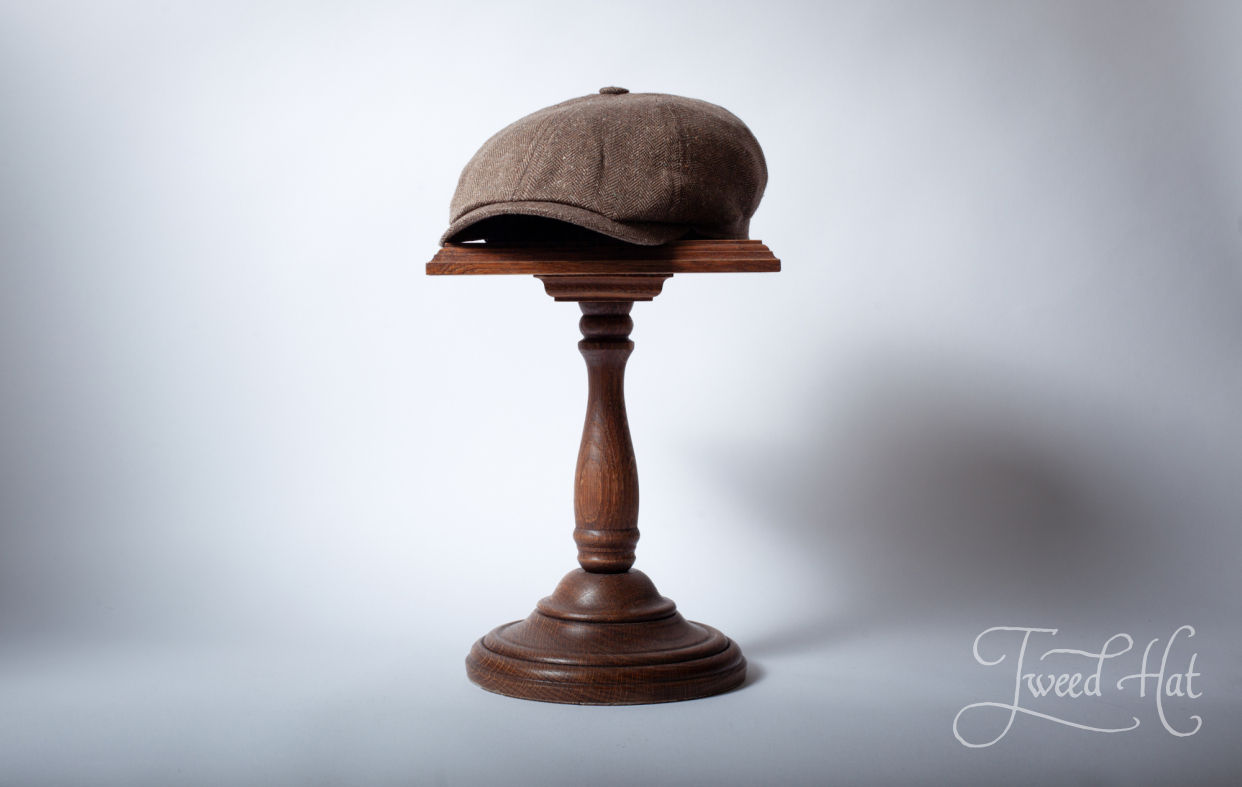 six panel flat cap