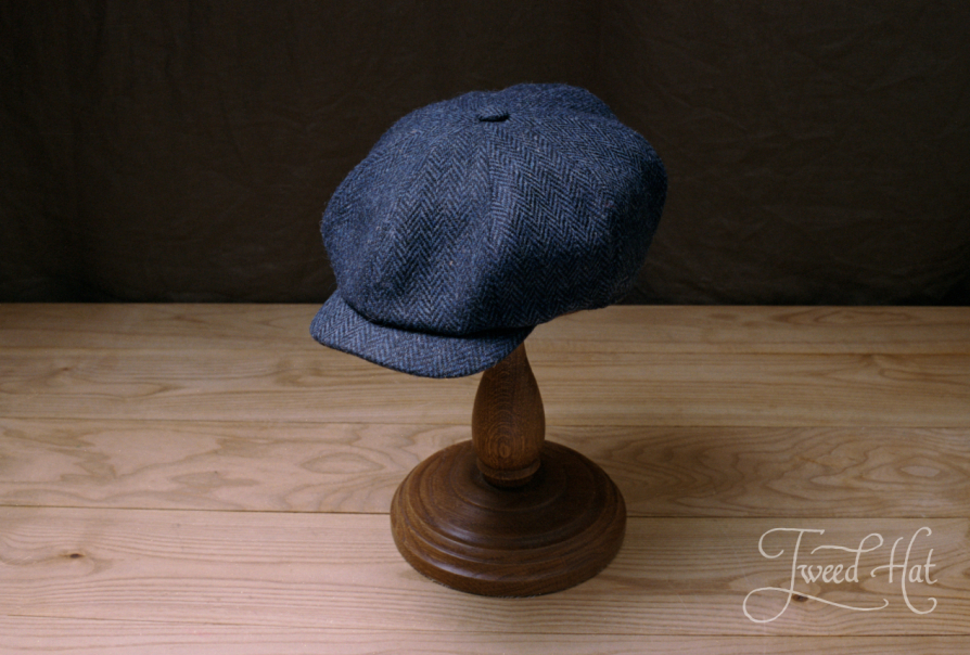 Mens navy blue flat cap on sale