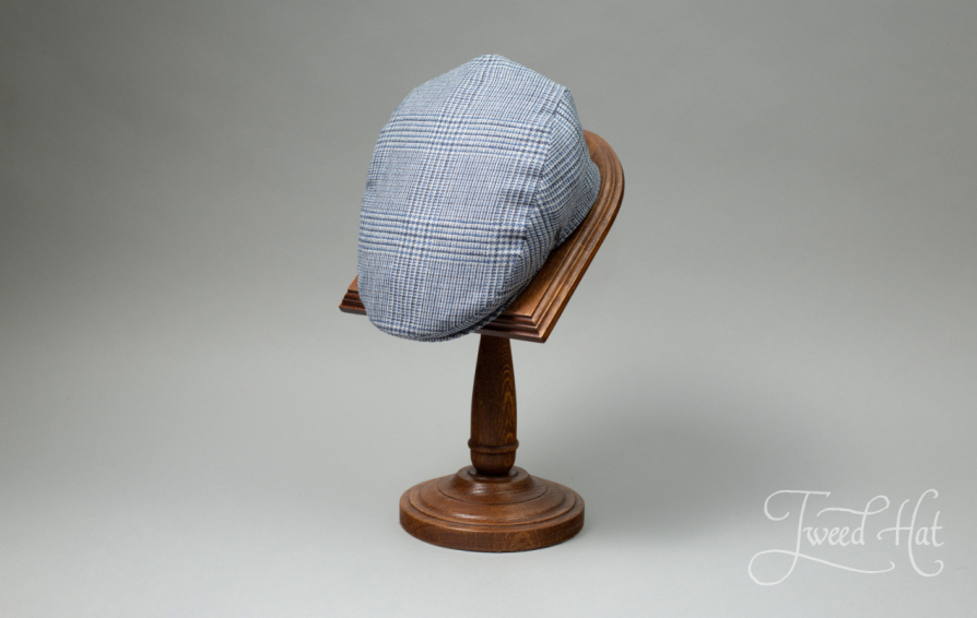 Plaid wool hot sale cap