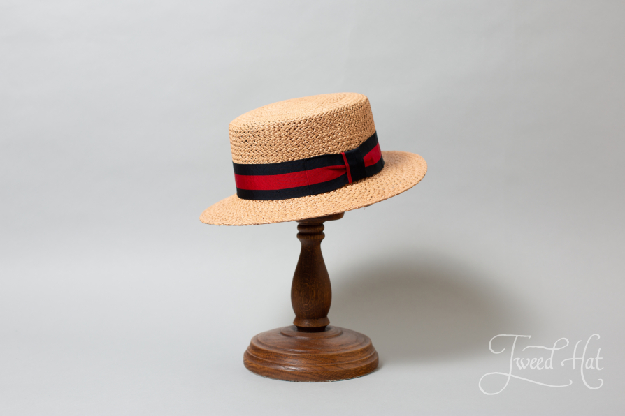 Classic Italy - Boater Hat Boater Beige